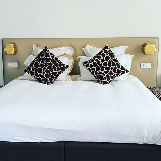 Themasuite India met 200 jaar oude Indiase boog en gouden vloer bij Koto B&B